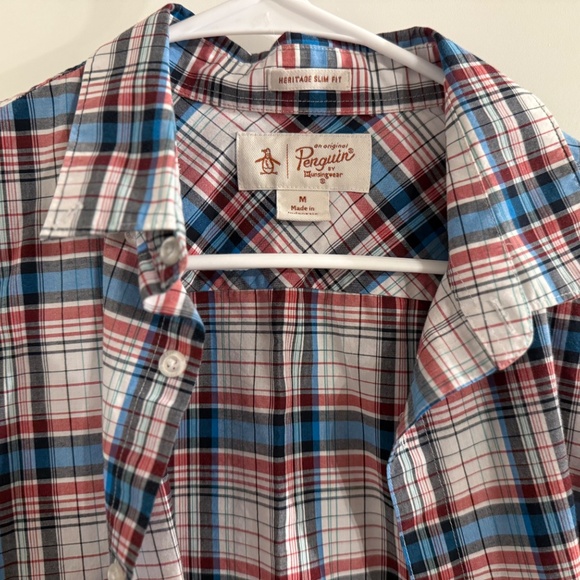 Original Penguin Plaid Shirt - Picture 3 of 3